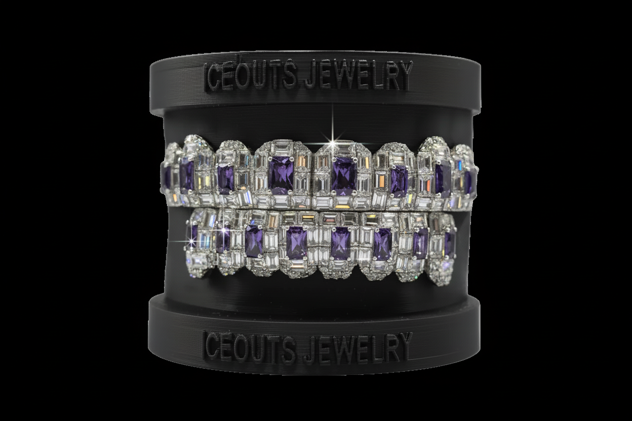 Gem Invisible Mark Invisible Set with Gems Stone