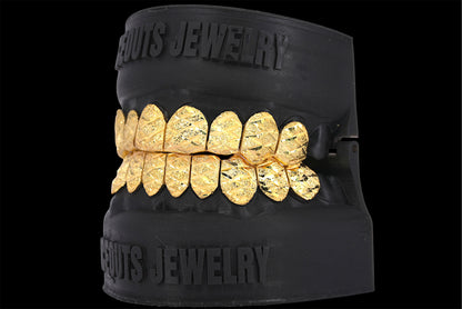 Diamond Cut And Diamond Dust Grillz