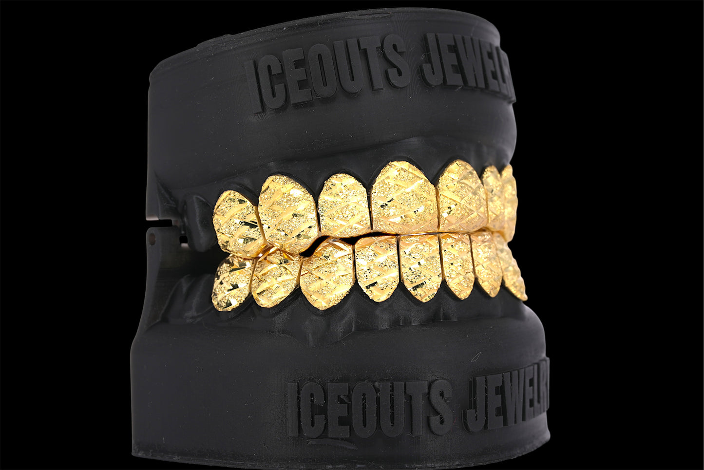 Diamond Cut And Diamond Dust Grillz
