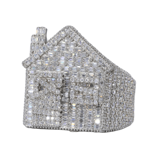 Trap House VVS Moissanite Diamond Ring