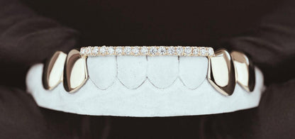 8Pc Solid & Diamond Bar