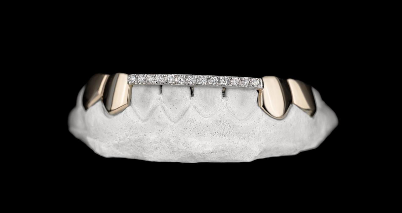 8Pc Solid & Diamond Bar