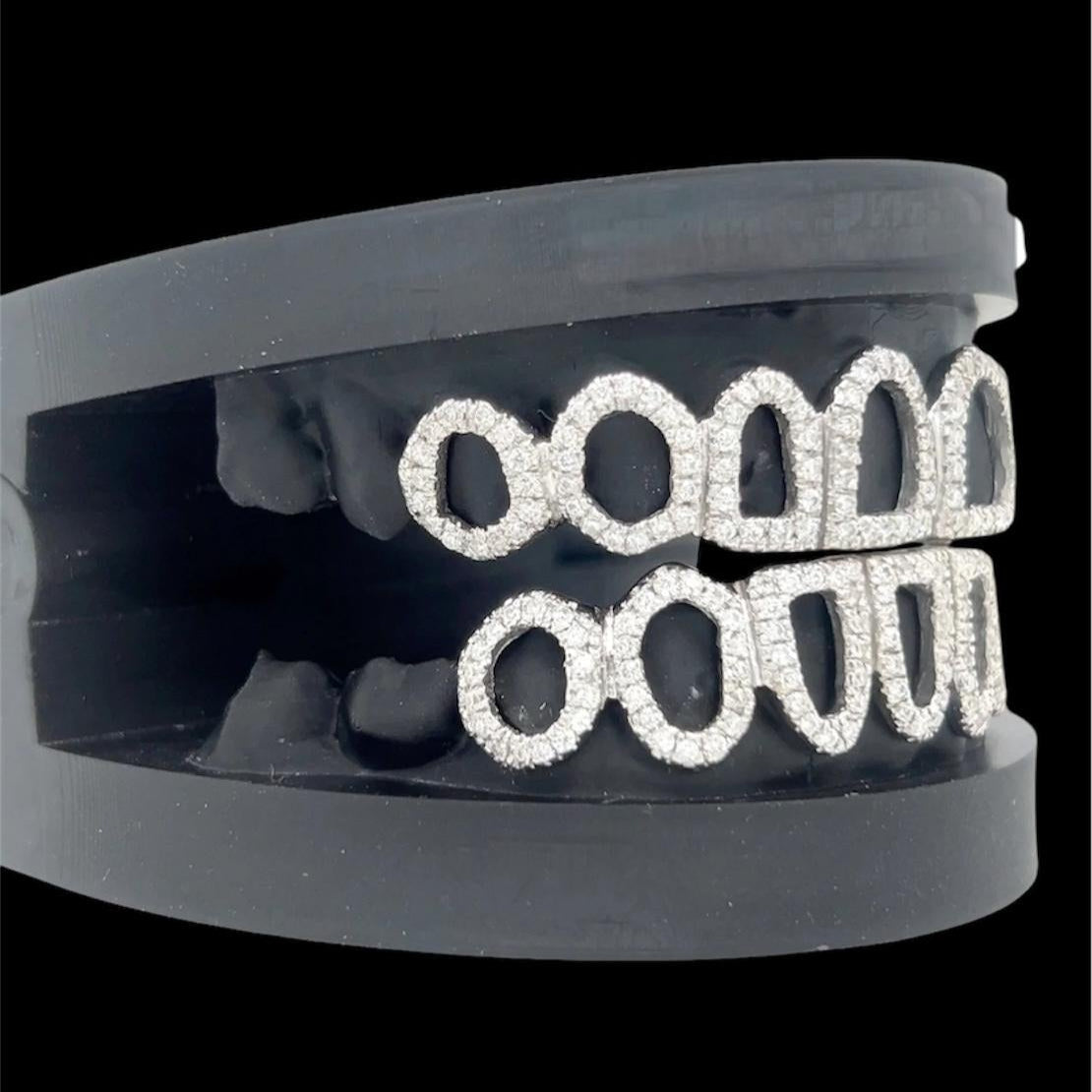 Open Face Diamond Grillz