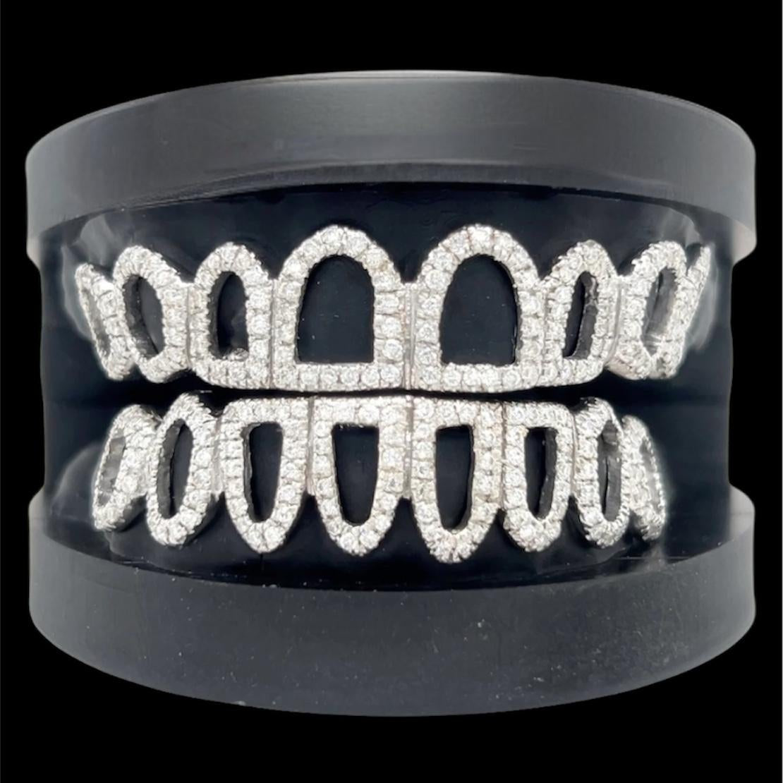 Open Face Diamond Grillz