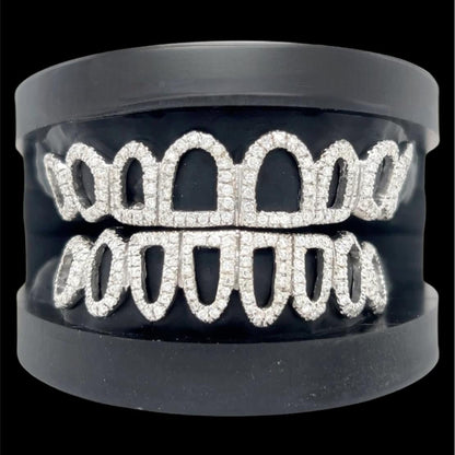 Open Face Diamond Grillz