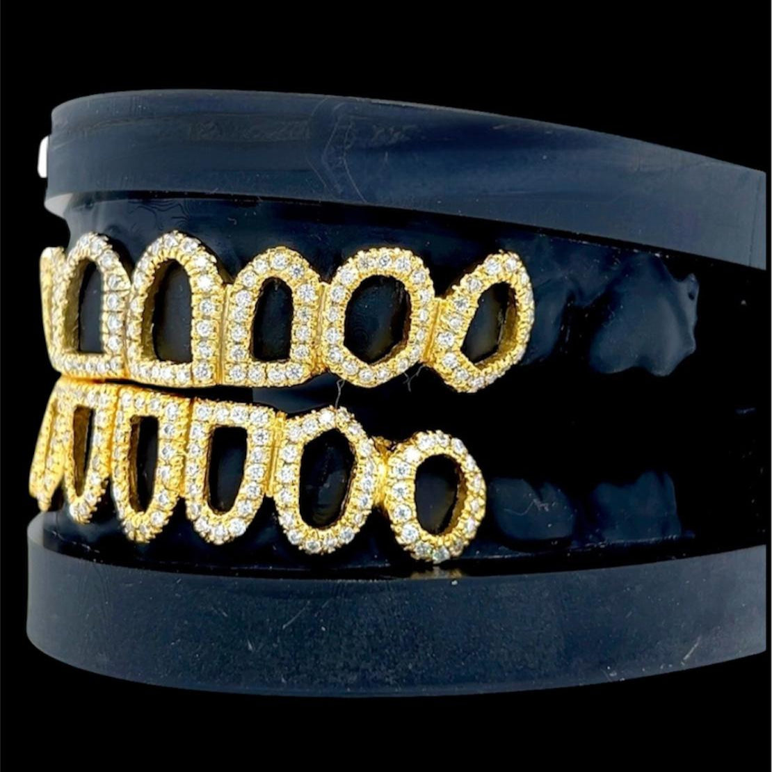 Open Face Diamond Grillz