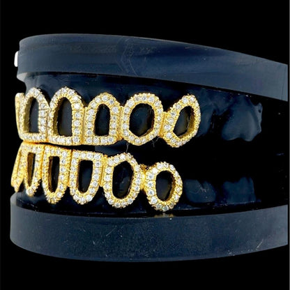 Open Face Diamond Grillz