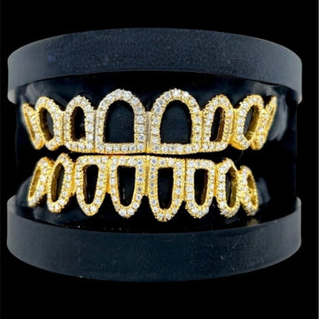 Open Face Diamond Grillz