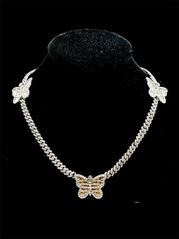 Fancy Butterfly Cuban Link