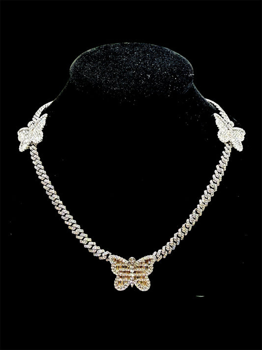 Fancy Butterfly Cuban Link