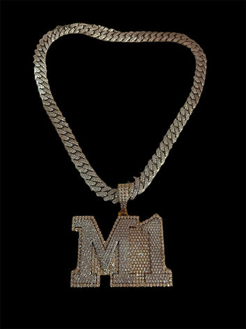 Custom 2 letter name plate