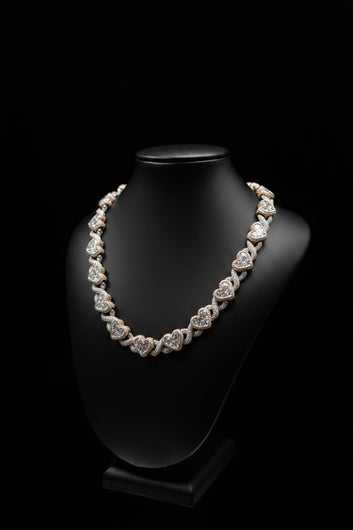Fancy heart chain