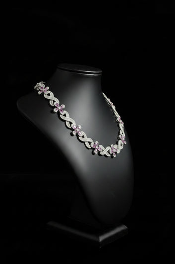 Pink necklace