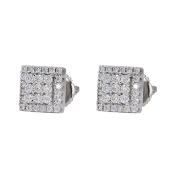 Step VVS Moissanite Daimond Earrings