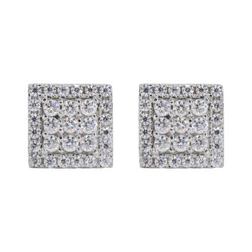 Step VVS Moissanite Daimond Earrings